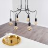 Cuyama Lampa Wisząca Czarny, 6-punktowe