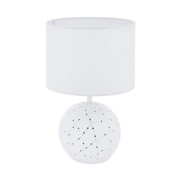 EGLO MONTALBANO Lampa stołowa Biały, 1-punktowy