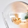 Koyoto Lampa sufitowa, Kula świetlna 86 cm W kolorze bursztynu, Przezroczysty, Przydymiony, 8-punktowe