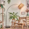 Cavaca Lampa stojąca Chrom, Czarny, 1-punktowy