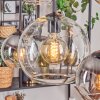 Koyoto Lampa wisząca, Kula świetlna, Lampa wisząca W kolorze bursztynu, Przezroczysty, Przydymiony, 6-punktowe