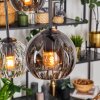 Koyoto Lampa wisząca, Kula świetlna, Lampa wisząca W kolorze bursztynu, Przezroczysty, Przydymiony, 6-punktowe