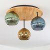 Koyoto Lampa sufitowa, Kula świetlna Ecru, Czarny, 3-punktowe