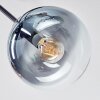 Gastor Lampa sufitowa, Kula świetlna 50 cm Niebeieski, Zielony, Przezroczysty, W kolorze miedzi, 6-punktowe
