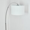 Soungou Lampa stojąca Chrom, Czarny, 1-punktowy
