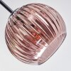 Koyoto Lampa sufitowa, Kula świetlna 78 cm W kolorze miedzi, 6-punktowe
