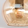 Koyoto Lampa sufitowa, Kula świetlna Ecru, Czarny, 3-punktowe