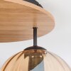Koyoto Lampa sufitowa, Kula świetlna Ecru, Czarny, 3-punktowe