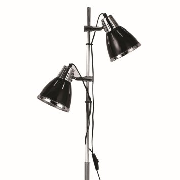Ideal Lux ELVIS Lampa Stojąca Czarny, 2-punktowe