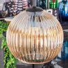 Koyoto Lampa wisząca, Kula świetlna, Lampa wiszącego klastra W kolorze bursztynu, 4-punktowe