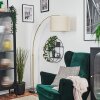 Bassagoda Lampa stojąca Mosiądz, Czarny, 1-punktowy