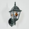 Naofe Zewnętrzny kinkiet, Lampa ścienna Zielony, Czarny, 1-punktowy