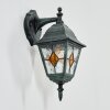 Naofe Zewnętrzny kinkiet, Lampa ścienna Zielony, Czarny, 1-punktowy