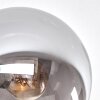 Gastor Lampa sufitowa, Kula świetlna W kolorze bursztynu, Przezroczysty, Przydymiony, 8-punktowe
