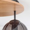Koyoto Lampa sufitowa, Kula świetlna Ecru, Czarny, 3-punktowe