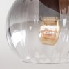 Koyoto Lampa sufitowa, Kula świetlna Ecru, Czarny, 3-punktowe