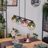 Gastor Lampa wisząca, Kula świetlna, Lampa wisząca Niebeieski, Zielony, Przezroczysty, W kolorze miedzi, 4-punktowe