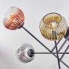 Ripoll Lampa sufitowa, Kula świetlna Złoty, Przezroczysty, W kolorze miedzi, Przydymiony, 6-punktowe