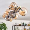 Koyoto Lampa sufitowa, Kula świetlna Złoty, Czarny, 10-punktowe