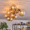 Koyoto Lampa sufitowa, Kula świetlna Złoty, Czarny, 10-punktowe
