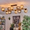 Koyoto Lampa sufitowa, Kula świetlna Złoty, Czarny, 10-punktowe