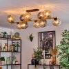 Koyoto Lampa sufitowa, Kula świetlna Złoty, Czarny, 10-punktowe