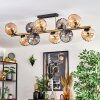 Koyoto Lampa sufitowa, Kula świetlna Złoty, Czarny, 10-punktowe