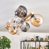 Koyoto Lampa sufitowa, Kula świetlna Złoty, Czarny, 10-punktowe