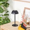 Laken Zewnętrzna lampa stołowa, Lampa łazienkowa, Lampa stołowa LED Czarny, 1-punktowy