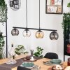Koyoto Lampa wisząca, Kula świetlna, Lampa wisząca W kolorze bursztynu, Przezroczysty, Przydymiony, 4-punktowe