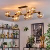 Gastor Lampa sufitowa, Kula świetlna Złoty, Czarny, 10-punktowe