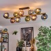 Gastor Lampa sufitowa, Kula świetlna Złoty, Czarny, 10-punktowe
