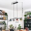 Gastor Lampa wisząca, Kula świetlna, Lampa wisząca Niebeieski, Chrom, Zielony, Przezroczysty, W kolorze miedzi, Przydymiony, 4-punktowe