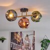 Ripoll Lampa sufitowa, Kula świetlna Złoty, Czarny, 3-punktowe