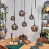 Ripoll Lampa wisząca, Kula świetlna, Lampa wisząca Przydymiony, 6-punktowe