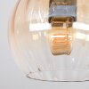 Koyoto Lampa sufitowa, Kula świetlna 40 cm Ecru, Czarny, 3-punktowe