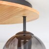 Koyoto Lampa sufitowa, Kula świetlna Ecru, Czarny, 3-punktowe