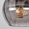 Koyoto Lampa sufitowa, Kula świetlna Ecru, Czarny, 3-punktowe