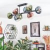 Gastor Lampa sufitowa, Kula świetlna Niebeieski, Zielony, Przezroczysty, W kolorze miedzi, 8-punktowe