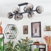 Koyoto Lampa sufitowa, Kula świetlna Przezroczysty, Przydymiony, 8-punktowe