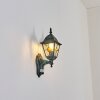 Naofe Zewnętrzny kinkiet, Lampa ścienna Zielony, Czarny, 1-punktowy, Czujnik ruchu