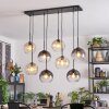 Koyoto Lampa wisząca, Kula świetlna, Lampa wisząca W kolorze bursztynu, Przezroczysty, Przydymiony, 8-punktowe