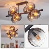 Koyoto Lampa sufitowa, Kula świetlna Przezroczysty, Przydymiony, 8-punktowe