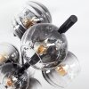 Koyoto Lampa sufitowa, Kula świetlna Przezroczysty, Przydymiony, 8-punktowe