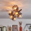 Koyoto Lampa sufitowa, Kula świetlna Przezroczysty, Przydymiony, 8-punktowe