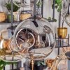 Ripoll lampa wisząca, kula świetlna, lampa wisząca bursztynowy, przezroczysty, przydymiony, 6-punktowe
