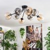Koyoto Lampa sufitowa, Kula świetlna 86 cm W kolorze bursztynu, Przezroczysty, Przydymiony, 8-punktowe Koyoto Lampa sufitowa, Kula świetlna 86 cm W kolorze bursztynu, Przezroczysty, Przydymiony, 8-punktowe