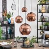 Koyoto lampa wisząca, kula świetlna, lampa wisząca kaskadowa miedziany, 4-punktowe