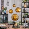 Koyoto Lampa wisząca, Kula świetlna, Lampa wiszącego klastra Złoty, 4-punktowe