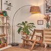 Granja Lampa stojąca Nikiel matowy, Czarny, 1-punktowy